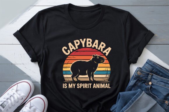 Capybara Is My Spirit Animal Shirt SVG