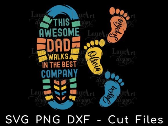 Dad Footstep Baby Feet Father s Day