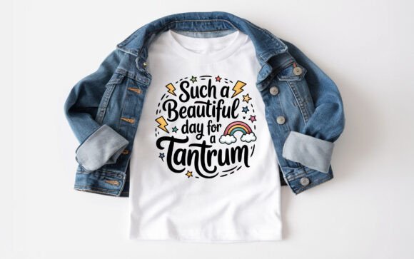 Funny Toddler for Tantrum SVG PNG