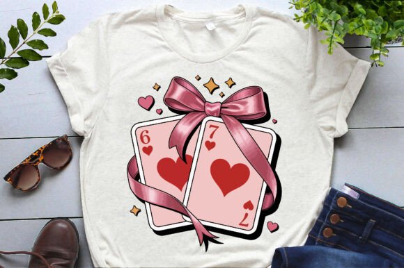 Playing Cards 6 7 Six Seven Valentines Embroidery Review