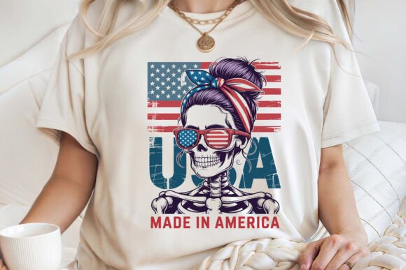 Retro Patriotic Made in America PNG Review