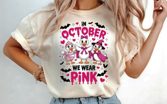 Review: In October We Wear Pink Halloween PNG