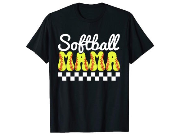 Softball Mama T-Shirt PNG SVG Review