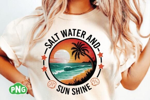 Summer Vibes: Evaluating Salt Water and Sun Shine Png, Summer Png