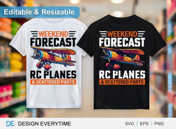 Weekend Forecast RC Planes T-Shirt Review